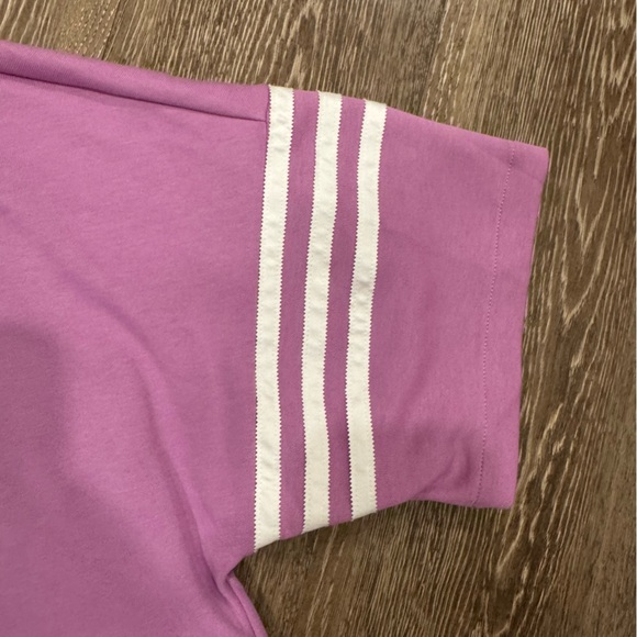 adidas NEUCLASSICS oversized mini DRESS preloved purple - size M - Picture 5 of 5
